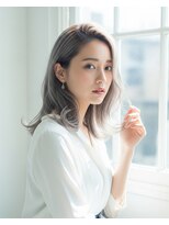 ラディシュ さがみ野(RADISH)&nbsp;髪質改善アッシュベージュ透明感軽やか夏レイヤー大人可愛い