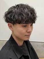 ラスト(LUAST) ツイストスパイラルパーマ波巻きスパイラルメンズマッシュメンズ