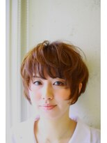ポルム パプリカ(polum paprika)&nbsp;30代40代大人可愛いフェミニンショートパーマ