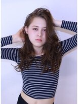 ヘアサロンエム 渋谷店(HAIR SALON M)&nbsp;【M／艶アッシュ】ニュアンスロング