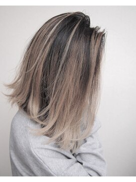 トーク 伊丹本店(TAL'KE) TAL'KE/ホワイトベージュ×バレイヤージュ3Dカラー_212