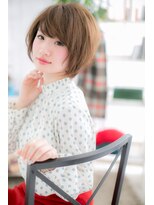 ミック 日暮里店(miq) 重軽ミックス☆ふんわりボブa