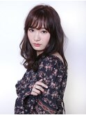 ニュアンスグレージュ×ゆるふわロング