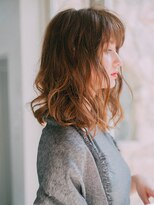 プロデュース 相模原店(Produce) イルミナカラー♪斜めバング♪ベージュカラー