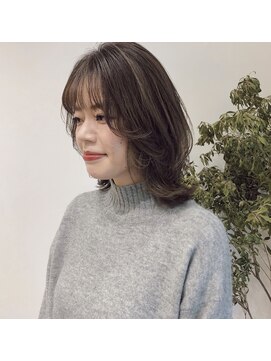 マウロア(MAULOA) "ウルフミディ…春っぽオリーブカラー"ayumi