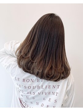 アライブ キチジョウジ(ALIVE Kichijoji) 【ALIVE吉祥寺】オリーブベージュ ブラウンカラーグラデーション