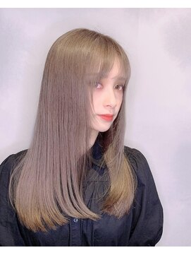 イーラ(era) 《era》ショコラベージュ フェミニンロング ストレート みわ