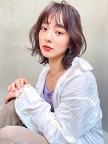 エイミー(Aimee)&nbsp;Aimee 町田　ラフカールボブ×ラベージュ