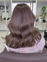 グロウ 秋葉原(grow) ゆる巻きウェーブ×グレージュ_gaa32129