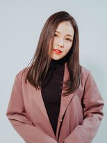 プリモア サロン ハナレ 綾瀬(primoA salon HANARE) 前髪なしロングヘアー