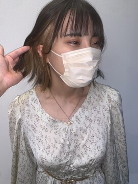 ネオヘアー 曳舟店(NEO Hair) インナーベージュ/くびれヘア/デザインカラー/ツートンカラー