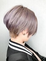 ワット 原宿店(W)&nbsp;☆ミルキーラベンダー×ショートボブ☆