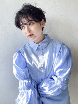 アイティーバイアルバム 下北沢店(IT by ALBUM) マッシュショート_外ハネボブセクションカラー_39100