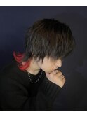 メンズカット/メンズウルフ/メンズインナーカラー/中野