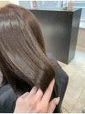 艶髪ブラウンカラー