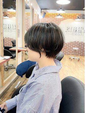 エイト プラット 渋谷2号店(EIGHT plat) 大人可愛い黒髪前下がりショートボブ　6/2