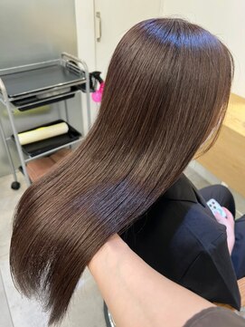 ジーナ 本八幡(Zina) 大人かわいい20代30代40代小顔ショコラベージュ　Zina本八幡