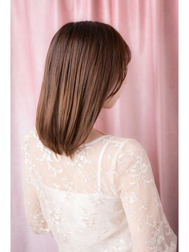 カバーヘア ブリス 北浦和(COVER HAIR bliss) 艶カラーシルキーベージュエアーストレートZ北浦和20代30代40代