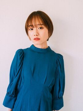 ロッソ ヘアアンドスパ 北千住店(Rosso Hair&SPA) 丸みショート[北千住]