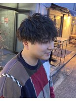 オムファミーユラグ(homme, famille raugh) ツイストスパイラルパーマ