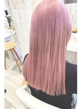 ラグ(RAG) ピンクベージュ/ハイトーン/ピンクグレージュ