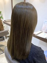 エクリュ 千葉(ecru)&nbsp;オリーブベージュ/アッシュオリーブ/ブリーチなし/美髪/髪質改善