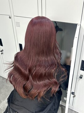 ペレ 栄店(PELE) 前髪/アンブレラカラー/こなれミディ/イメチェン/ウェーブパーマ