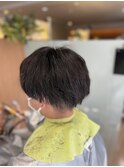 【L by first】men'sツイスト風ゆるめパーマ