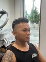 ストローヘアー(STRAW hair)&nbsp;メンズパーマ　ニュアンスパーマ