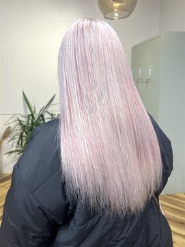 ラニヘアサロン(lani hair salon) ホワイト×ピンク