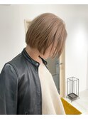 【Lomalia渋谷】馴染むハイトーン/ワンレンボブ/ベージュカラー