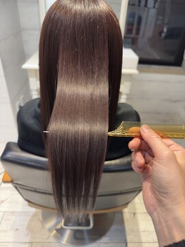 アロハララ(ALOHA LaLa) 。＊ 最高級 ＊。髪質改善カラー