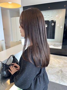 ナンブ セントラル(nambu-CENTRAL) ラベンダーブラウン×ローレイヤーカット