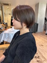 セイドット リー(Say. Ree)&nbsp;Say.ひし形ショートくびれショートレイヤーグレージュアッシュ