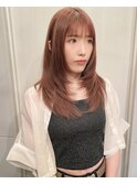 メテオカラー×レイヤー×ベージュ