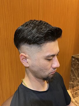 ヘアモード キクチ 銀座店 銀座　理容室　スキンフェード　barberstyle
