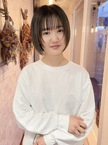 キュー(CUE)&nbsp;エッジーボブ、髪質改善、ヘッドスパ