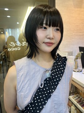 ソワンドゥブレスココ 京都店(soin de brace coco.) tight layer  bob