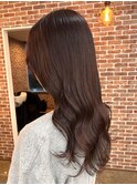 大人ボブレイヤーカットアッシュカラーダブルカラーおしゃれ女子