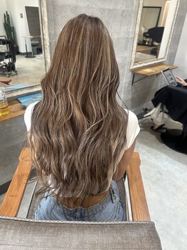 ナズ 函館昭和店(Na'z) ロングレイヤーハイライト