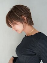 ギークス(GEEKS)&nbsp;【GEEKS渋谷】ナチュラルショートウルフ/ベージュ/小顔/秋冬ヘア