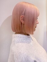 セイドット リー(Say. Ree)&nbsp;say.ボブミニボブくびれボブレイヤーボブコーラルオレンジ暖色