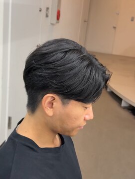 プルーブトウキョウ 渋谷(PROVE TOKYO) 爽やかビジネスツーブロック無造作ナチュラルフェザーパーマ