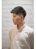 爽やかアップバングショート