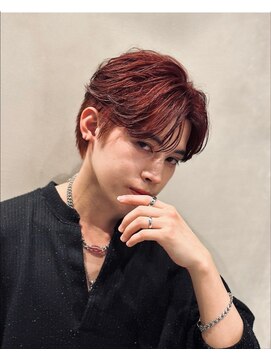 ロンドオム 池袋(Lond Homme) men's/メンズ/刈り上げ/センターパート/ダウンパーマ/池袋