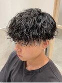 波巻きスパイラルマッシュ【メンズ/パーマ/眉毛/沖縄市/美里】