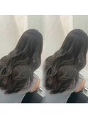 韓国レイヤーカット×暗髪カラー×髪質改善