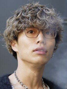 ノード(NODE) 波巻きスパイラルツイストスパイラルパーママッシュメンズヘア