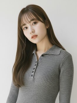 フレイムス ヘアアンドリラックス 南越谷店(Frames hair&relax)の写真/【南越谷駅徒歩3分】酸性ストレート、milk縮毛矯正でダメージを軽減しながら柔らかな質感のストレートへ*