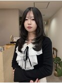 ★韓国ヘアハッシュカット/レイヤーカット前髪顔周り